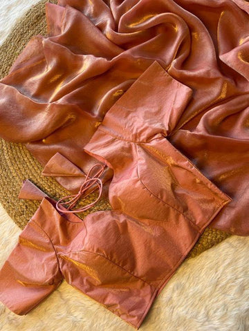 Rashmika space silk saree