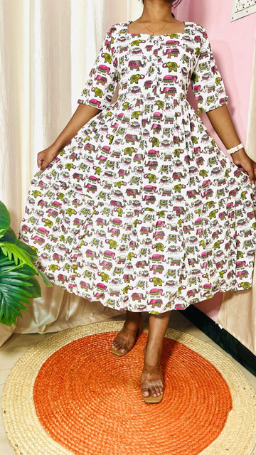 Elephant Maxi Dress