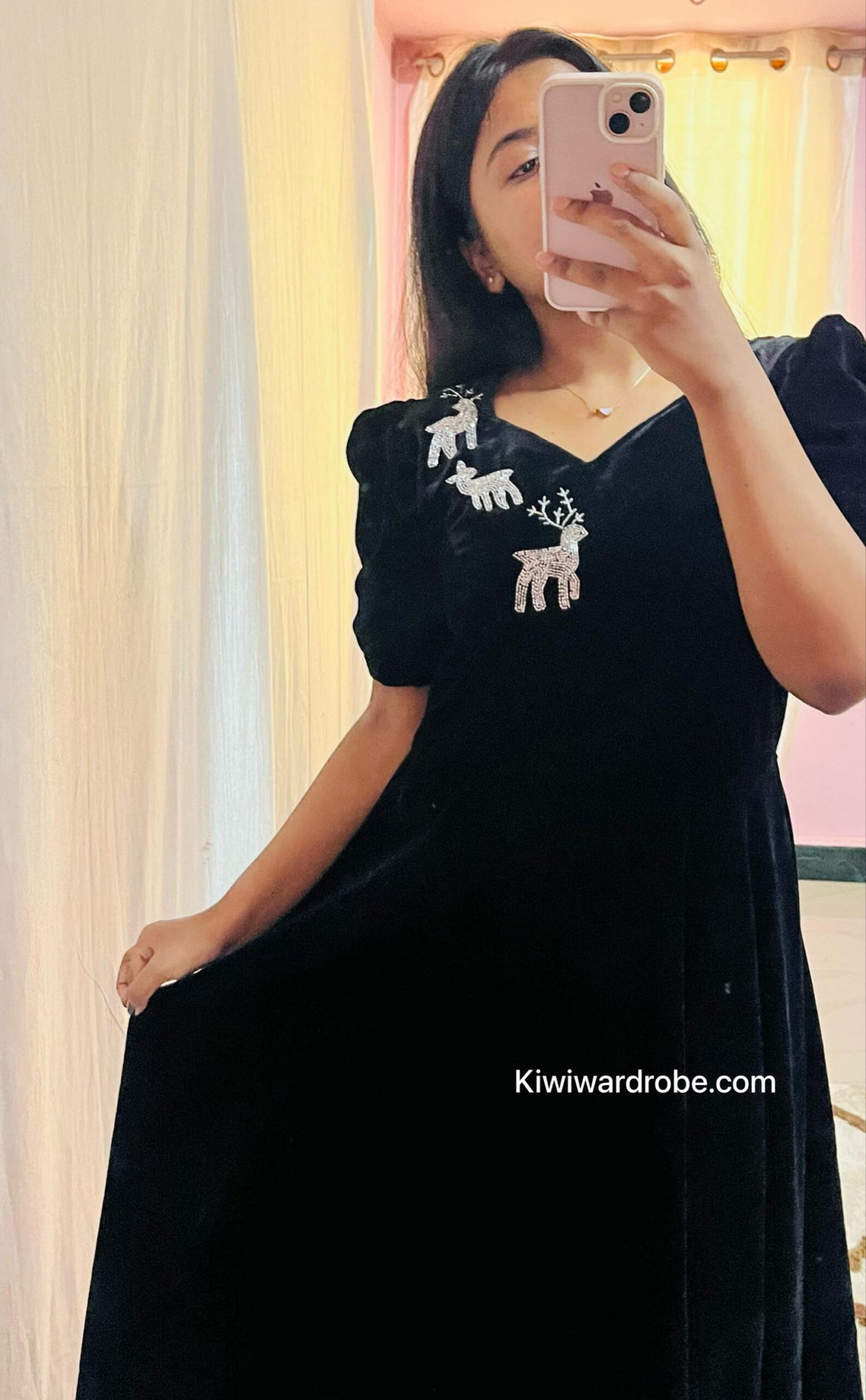 Viral Deer dress
