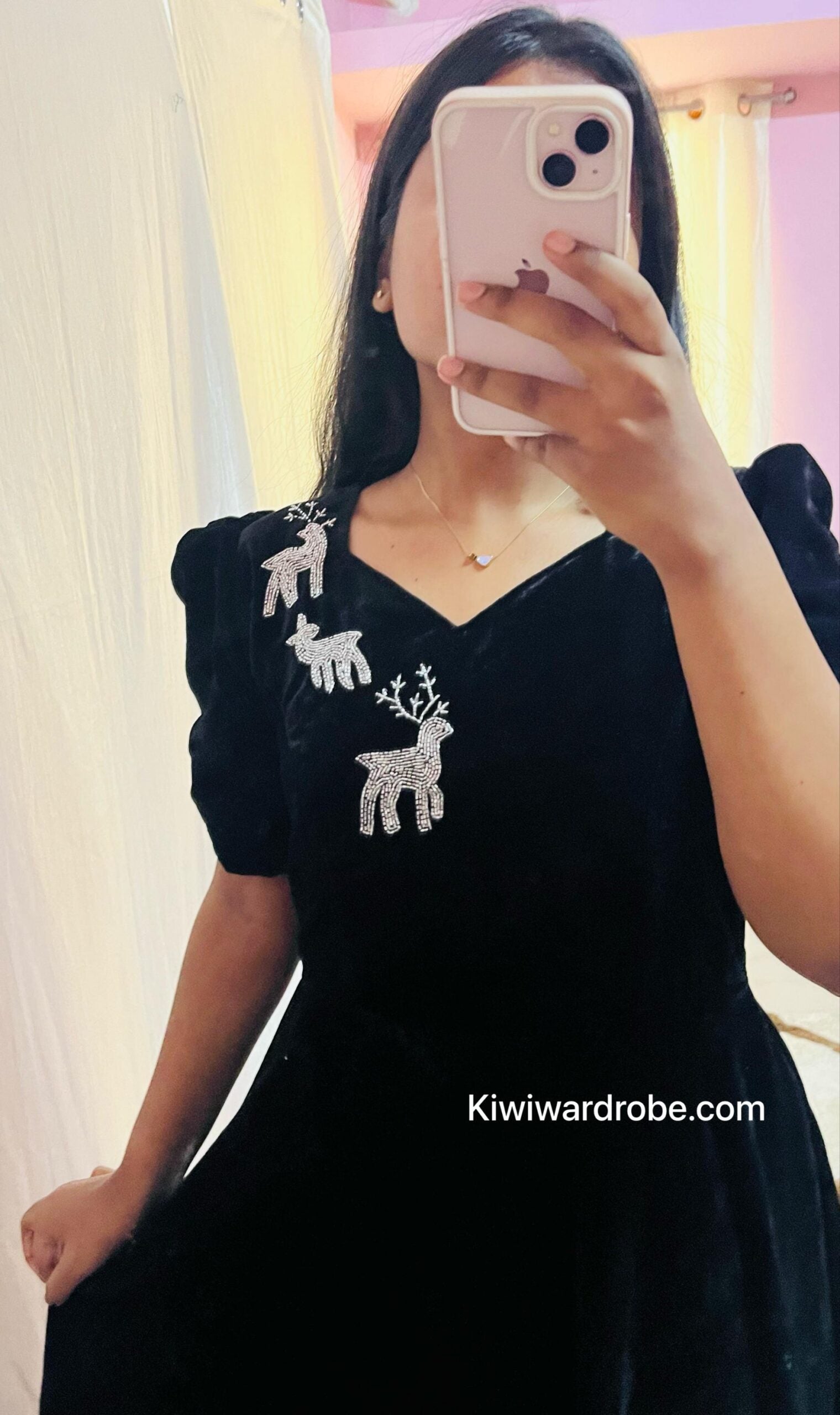 Viral Deer dress
