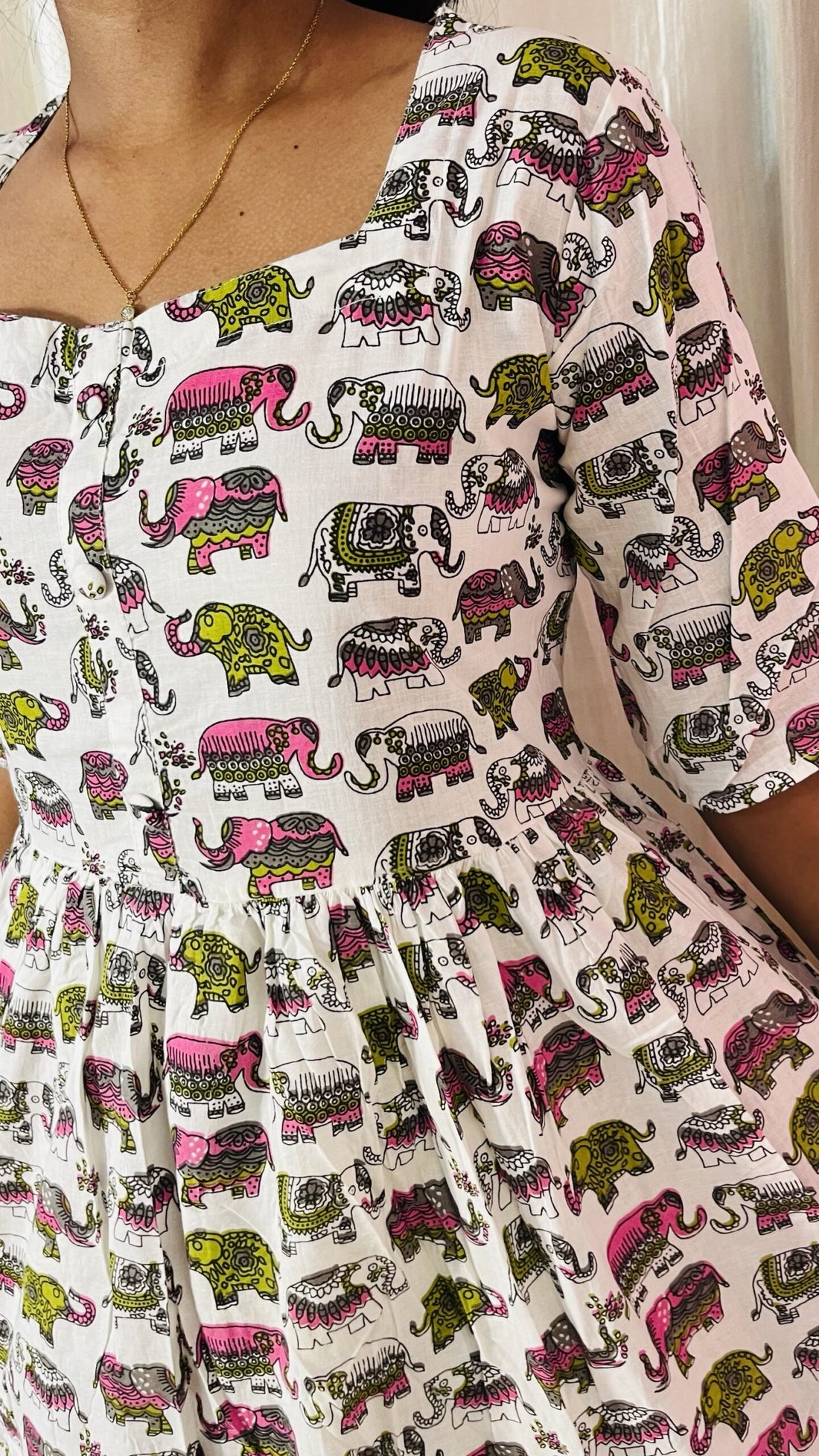 Elephant Maxi Dress